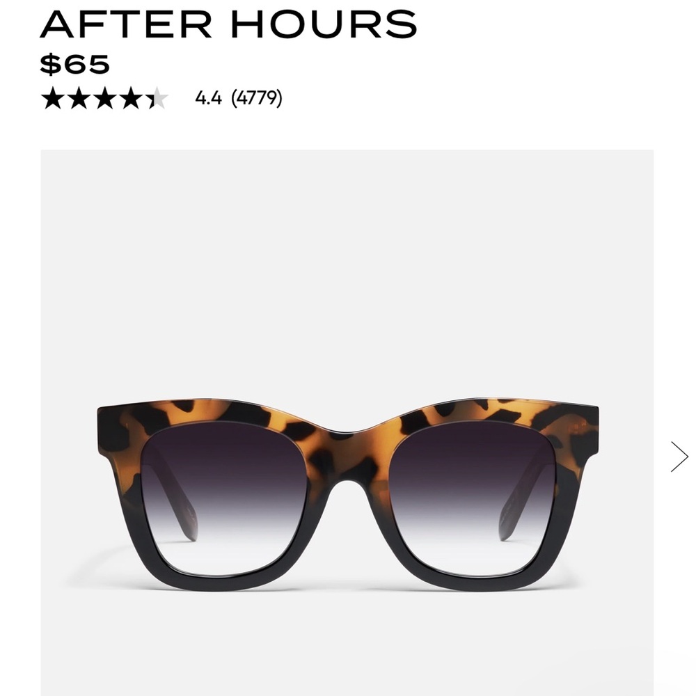 Quay “After Hours” Standard Sunglasses. - image 2